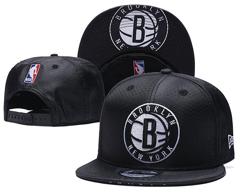 2022 NBA Brooklyn Nets Hat TX 0425->->Sports Caps